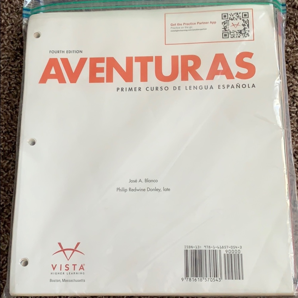 Spanish textbook